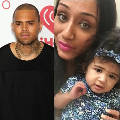 Chris Brown and Nia Guzman baby
