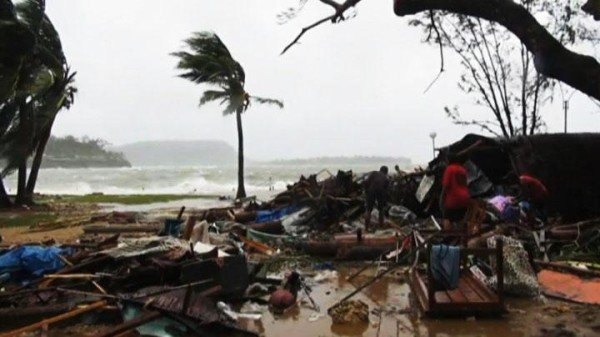 Cyclone Pam Vanuatu devastation