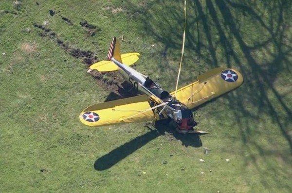 Harrison Ford plane crash California
