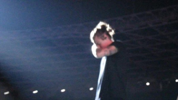 Harry Styles crying on stage in Indonesia