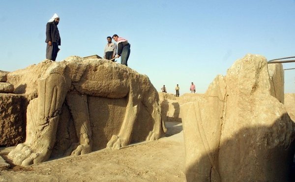 ISIS Nimrud archaeological site