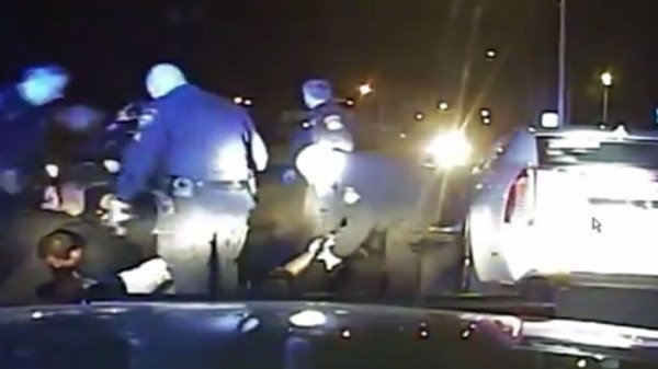 Michigan police beating Floyd Dent