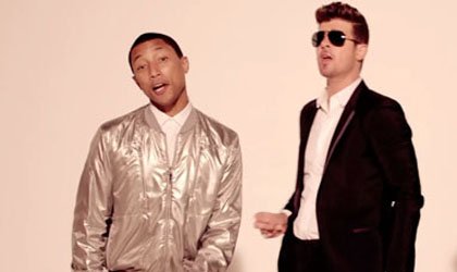 Pharrell Williams and Robin Thicke Blurred Lines copied Marvin Gaye hit
