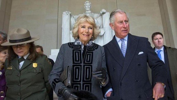 Prince Charles and Camilla visit US monuments