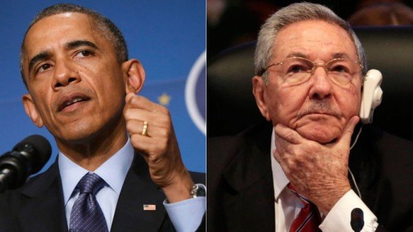 Barack Obama Raul Castro Cuban thaw