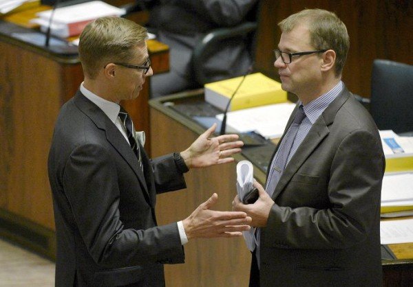 PM Alexander Stubb and Juha Sipila