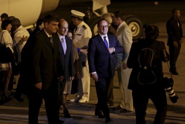 Francois Hollande in Cuba