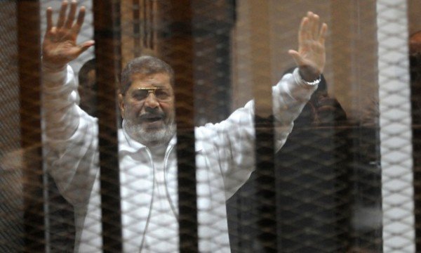 Egypt's Islamist former president Mohamed Morsi in court