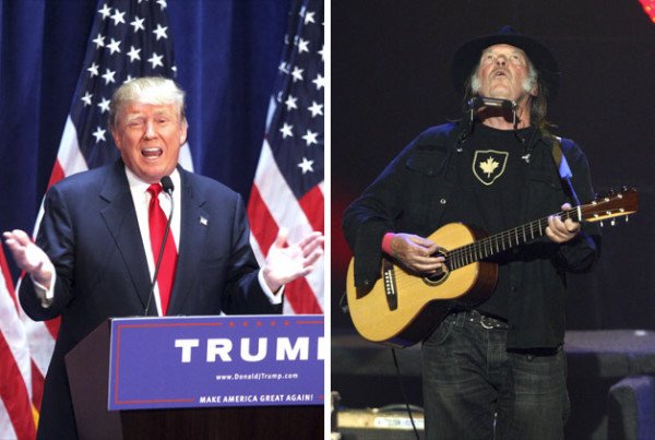 Donald Trump 2016 Neil Young song