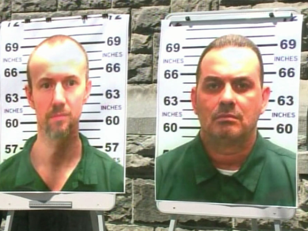 New York prison escapees David Sweat and Richard Matt
