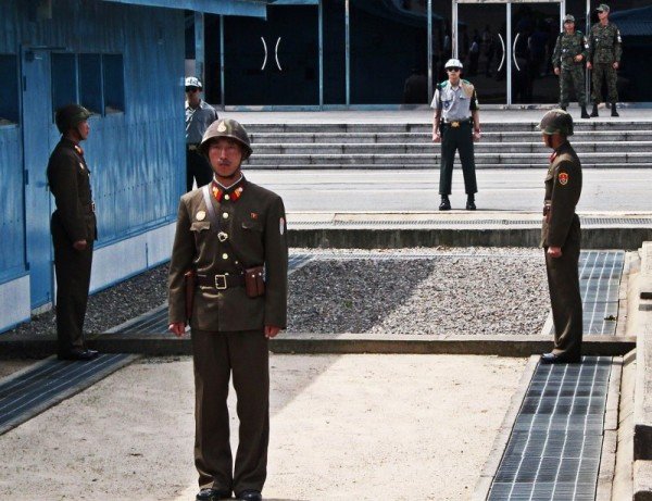 North Korea soldier DMZ