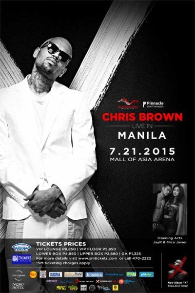 Chris Brown leaves Manila