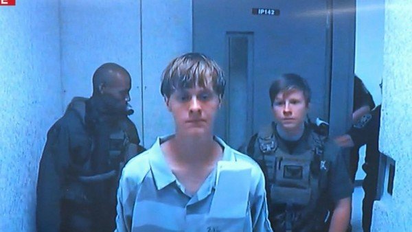 Dylann Roof in court