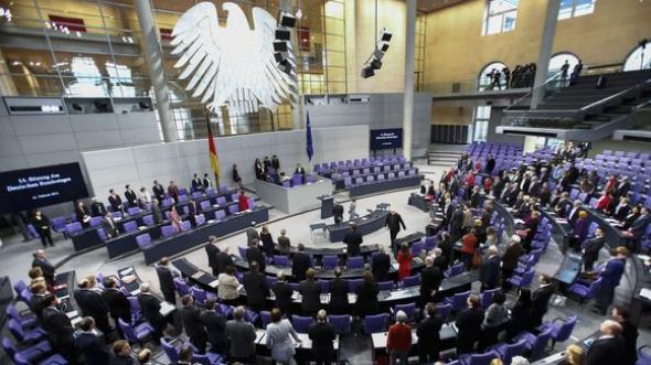 German Parliament votes on Greece bailout deal