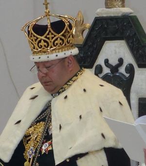 King Tupou VI of Tonga coronation 2015