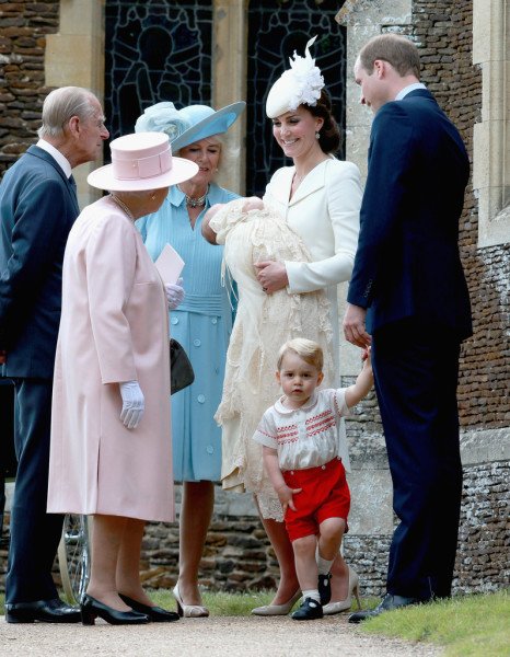 Princess Charlotte christening July 2015