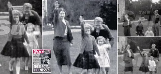 Queen Elizabeth Nazi salute