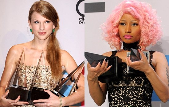 Taylor Swift and Nicki Minaj MTV VMA row