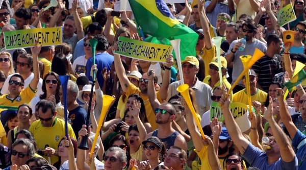 Brazil protests Dilma Rousseff impeachment