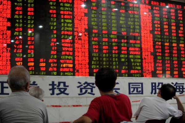 China stock market returns to positive trends