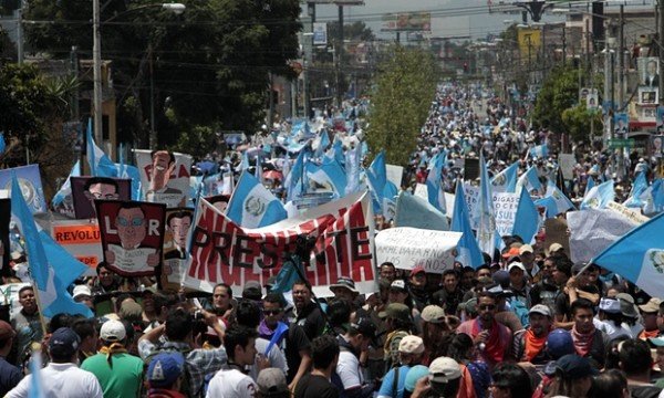Guatemala protests August 2015