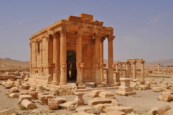 ISIS destroyed Baalshamin temple in Palmyra