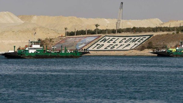 Suez Canal expansion 2015