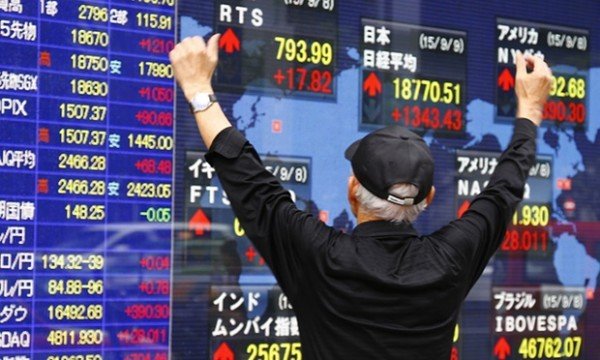 Japan stock market up September 2015