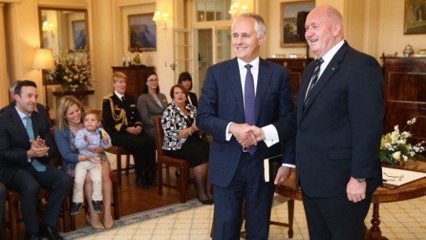 Malcolm Turnbull sworn in as Australia prime minister