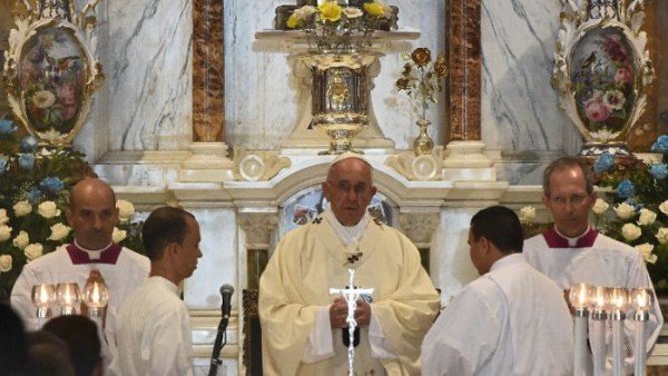 Pope Francis El Cobre Mass