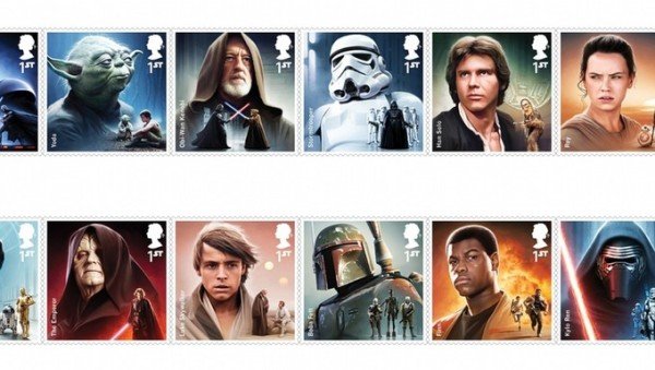 Star Wars stamps 2015 Royal Mail