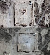Temple of Bel satellite image