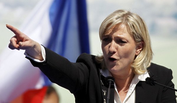 Marine Le Pen in court 2015