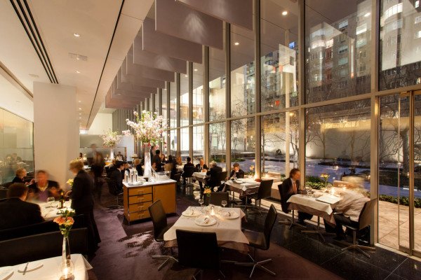 New York tipping The Modern restaurant