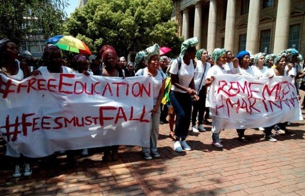 South Africa tuition fees protests