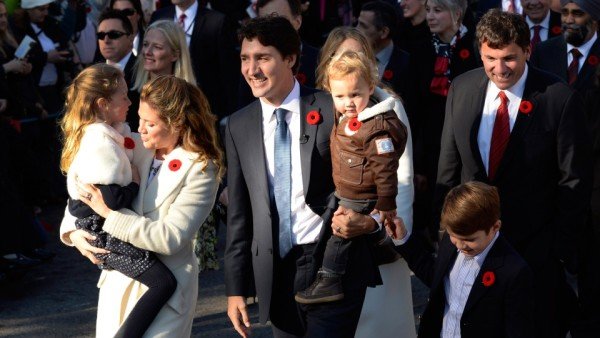 Justin Trudeau sworn in