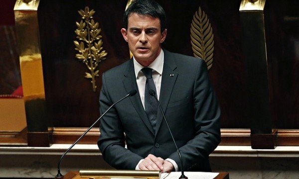 Manuel Valls French parliament Paris attacks