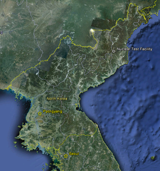 North Korea nuclear test site