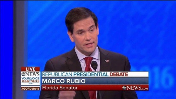 Marco Rubio GOP debate New Hampshire
