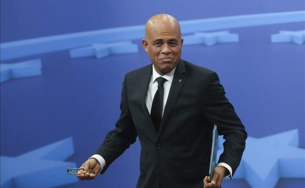 Michel Martelly ends term