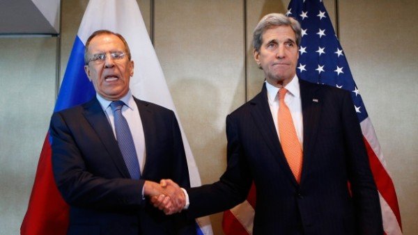 Sergei Lavrov and John Kerry Munich talks on Syria