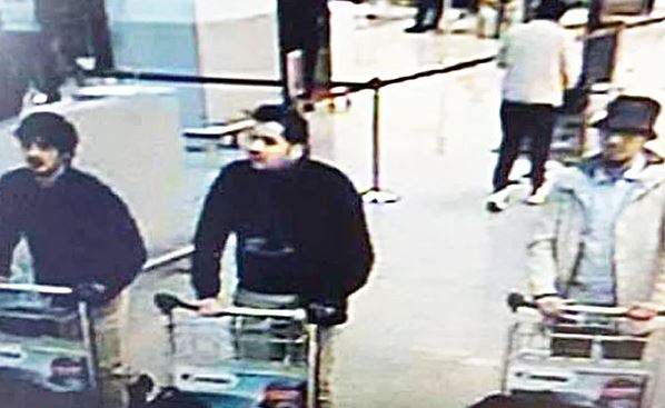 Brussels third attacker CCTV