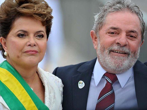 Dilma Rousseff and Luiz Inacio Lula da Silva