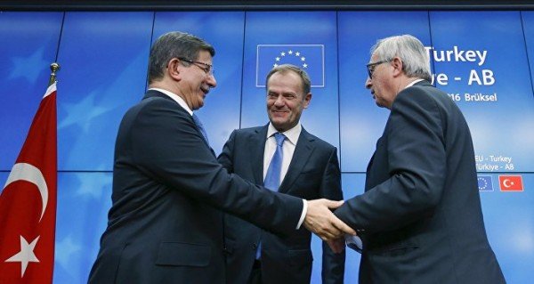 EU and Turkey refugee deal 2016