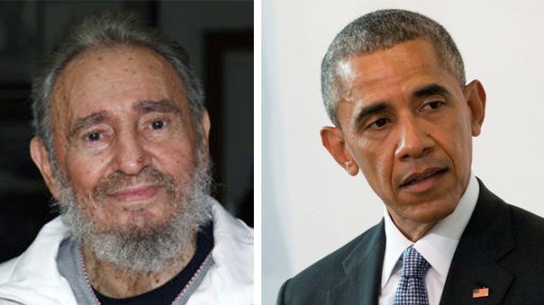 Fidel Castro about Barack Obama visit to Cuba