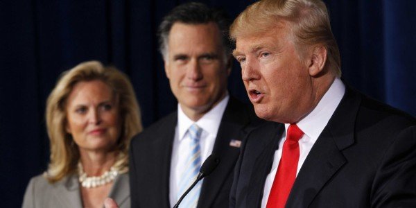 Mitt Romney Donald Trump indictment