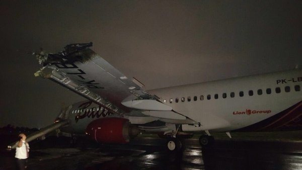 Batik Air collision Jakarta runway