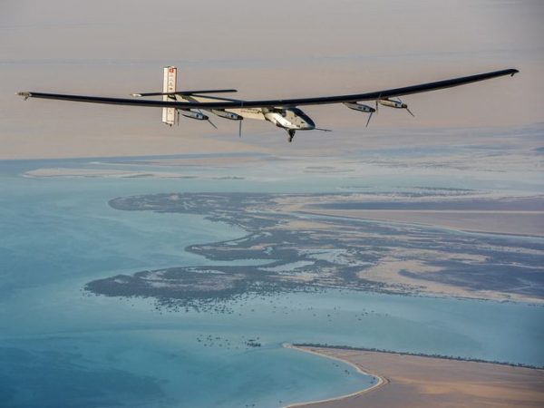 Solar Impulse lands in Phoenix
