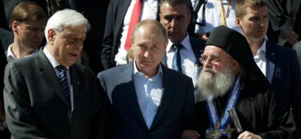 Vladimir Putin visits Mount Athos