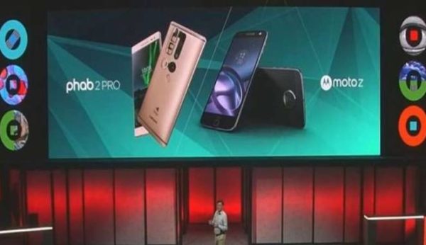 Lenovo unveils phab2Pro and moto Z